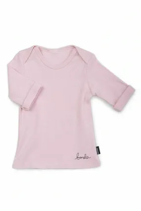 2 x Baby Bonds Pink Cotton Blend Girls Tee Toddler Top