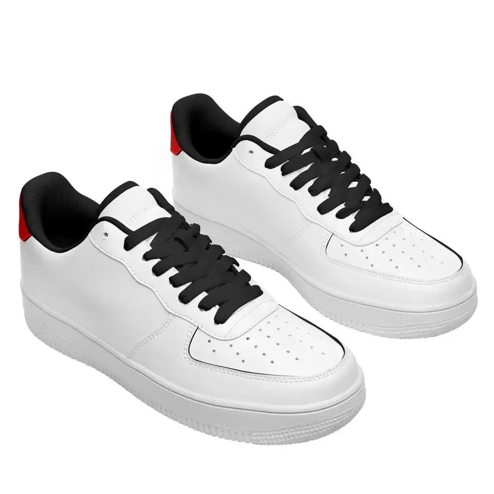 Buy One Get One,Valentine's Day Custom Casual Shoes Personalized Elegance, Premium Leather,Step into Love with Style,AFL-24020017-1b