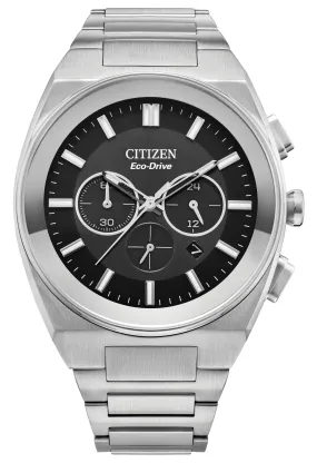 CITIZEN Eco-Drive Weekender Mens Stainless Steel