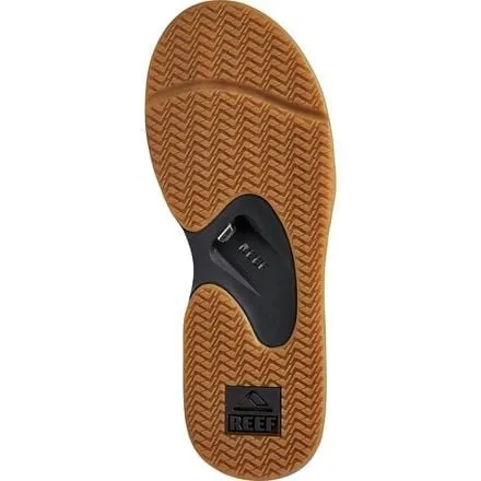 Fanning men's flip flops Reef, black/gray