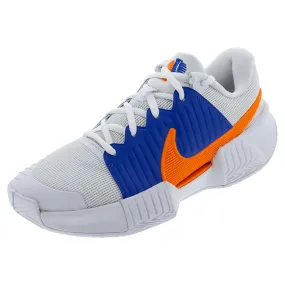 Men`s GP Challenge Pro Tennis Shoes White and Hyper Crimson