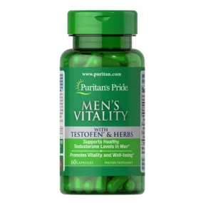 Men's Vitality with Testofen 60 Capsules By Puritan's Pride