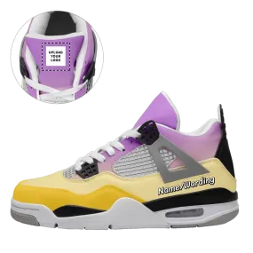 Personalized corporate gifts, business gifts ideas Personalized Basketball Sneakers, Custom Fashionable and Stylish Shoes, Print on Demand Shoes,AJ4-23020173