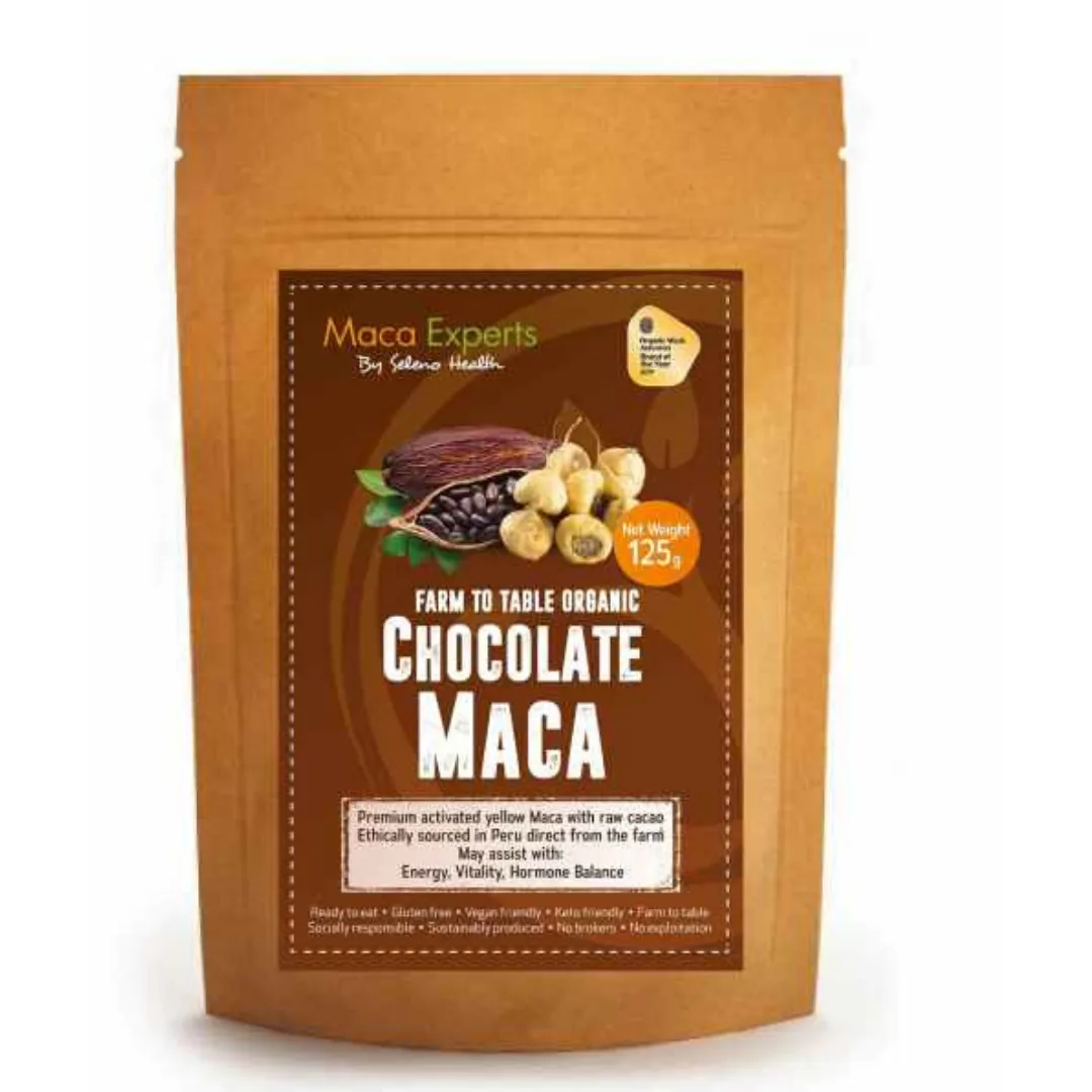 Seleno Chocolate Maca Organic 125g