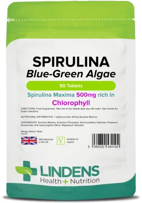 Spirulina 500mg Tablets