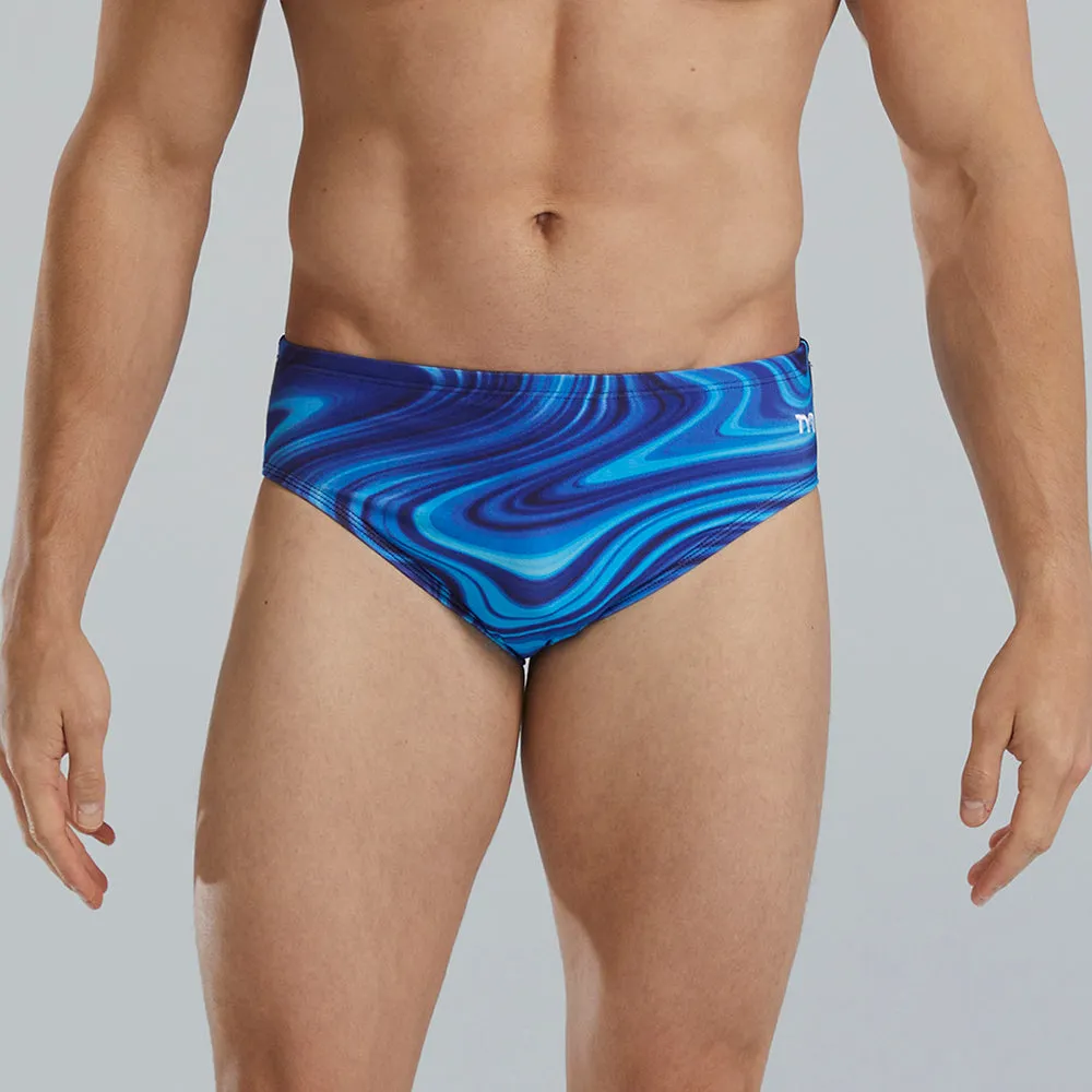 TYR Vitality Blue Durafast Elite® Men's Brief